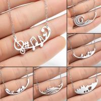 Stainless Steel Jewelry Necklace, plated, fashion jewelry & for woman 