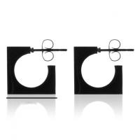 Stainless Steel Drop Earring, plated, fashion jewelry & for woman 