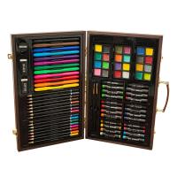 воск Набор живописи, с деревянный & пластик, для детей, разноцветный 85ПК/Box, продается Box