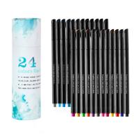 plastique Water Color Pen, pour les enfants & styles différents pour le choix, couleurs mélangées, 157mm, Vendu par boîte