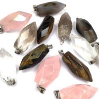 Mixed Gemstone Pendants, Agate, DIY 18x38- 
