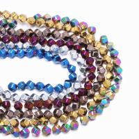 Nicht magnetische Hämatit Perlen, plattiert, DIY, keine, 6mm, verkauft von Strang