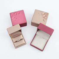 boîtes à bijoux en cuir, cuir PU, durable & styles différents pour le choix, plus de couleurs à choisir, Vendu par PC