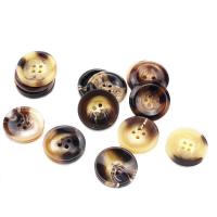 4 Hole Resin Button, Round, Washable  