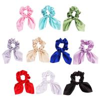 Bunny Ears Hair Scrunchies, Silk, durable & elastic & for woman 