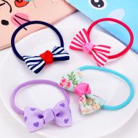 Ponytail Holder, Rubber Band, with Cloth, durable & for children 