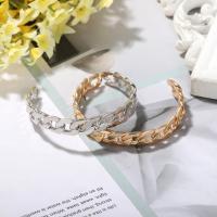 Zinc Alloy Cuff Bangle, plated, fashion jewelry & for woman nickel, lead & cadmium free 