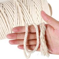 Baumwolle Armband-Cord, Modeschmuck & DIY & verschiedene Größen vorhanden, keine, 100m/Spule, verkauft von Spule