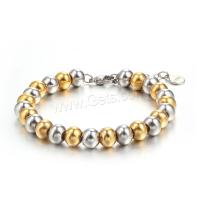 Stainless Steel Chain Bracelets, with Elastic Thread, fashion jewelry & for woman 