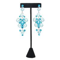 Iron Earring Display, with Flocking Fabric, durable 