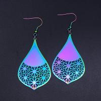 Stainless Steel Drop Earring, fashion jewelry & for woman 