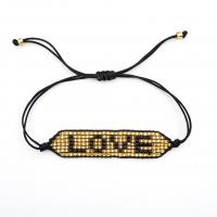 Glass Seed Beads Bracelets, Seedbead, fashion jewelry 6.5cmx1.4cm 
