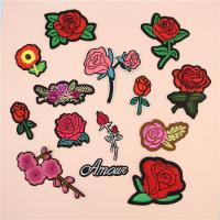 Sewing on Patch, Cloth, Rose, DIY 