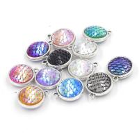 Stainless Steel Pendants, with Resin, DIY 16mm 