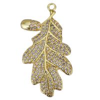 Cubic Zirconia Micro Pave Brass Pendant, plated, fashion jewelry & DIY & with cubic zirconia, nickel, lead & cadmium free Approx 2mm 