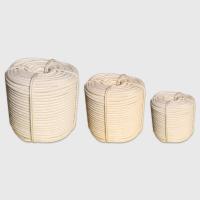 Cordón de algodón, Bricolaje & diverso tamaño para la opción, beige, 1m/Carrete, Vendido por Carrete