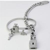 Couple Bracelet, Titanium Steel, durable 
