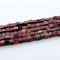 Brecciated Jasper Beads, Jasper Brecciated, Square, polished, DIY red Approx 15.4 Inch  