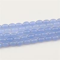 Perles de cristal ovales, poli, DIY Environ 15.4 pouce  Vendu par sac
