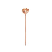 Hair Stick Findings, Brass, Flower, Mini & Washable & cute nickel, lead & cadmium free 