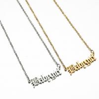 Stainless Steel Jewelry Necklace, plated, fashion jewelry & for woman 21cm-50cm 