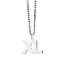 Stainless Steel Jewelry Necklace, polished, fashion jewelry & Unisex 