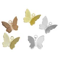 Brass Jewelry Pendants, Butterfly, plated, fashion jewelry & DIY nickel, lead & cadmium free Approx 1.5mm 