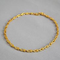Brass Jewelry Necklace, plated, for woman Approx 18.11 Inch 