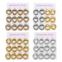 Stainless Steel Stud Earring, Stud Earring, fashion jewelry & for woman 