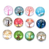 Jewelry Snap Button, Glass, durable & fashion jewelry 18mm 