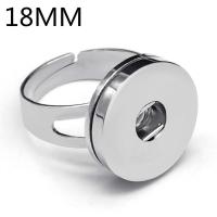 Snap Button Ring, Stainless Steel, fashion jewelry & for woman 