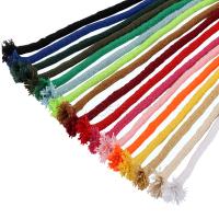 Cordón de algodón, Sostenible & Joyería, más colores para la opción, 5mm, 90m/Carrete, Vendido por Carrete