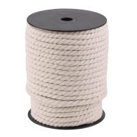 Corde de coton, durable & normes différentes pour le choix, beige, Vendu par bobine