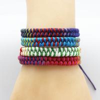 Friendship Bracelets, Polyester Cord, random style & fashion jewelry 28cm+17cm 