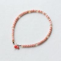 Gemstone Bracelets, Coral, Unisex & adjustable, pink, 3mm Approx 7.5 Inch 