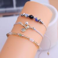 Alloy Bracelet Set, three pieces & fashion jewelry & for woman .7 Inch 