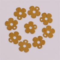 Brass Flower Pendants, DIY, original color Approx 1.5mm, Approx 