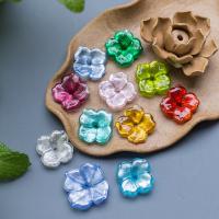 Fleur bijoux en perles, chalumeau, Trèfle à quatre feuilles, différentes couleurs et motifs pour le choix & DIY, plus de couleurs à choisir, 21*21MM, Vendu par PC