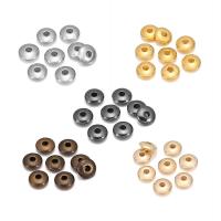 Plastic Spacer Beads, Copper Coated Plastic, plated, durable & Mini & DIY 