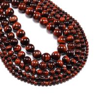 Tiger Eye Beads, polished, durable & Mini & DIY red 