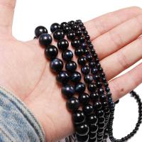 Tiger Eye Beads, polished, durable & Mini & DIY blue 