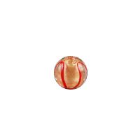 Perles de Murano feuille d'or, chalumeau, vernis au four, durable & Mini & DIY, plus de couleurs à choisir Vendu par sac