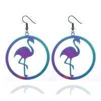 Stainless Steel Drop Earring, plated, for woman 