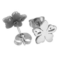 Stainless Steel Stud Earring Set, Flower, fashion jewelry & for woman 