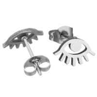 Stainless Steel Stud Earring Set, fashion jewelry & for woman 