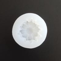 Juego de moldes de epoxi DIY, silicona, Flor, chapado, Sostenible, 45x45mm, Vendido por UD