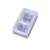 Juego de moldes de epoxi DIY, silicona, Forma de botón, Sostenible, Vendido por UD