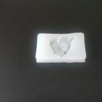 Juego de moldes de epoxi DIY, silicona, Corazón, Sostenible, 45x28x9mm, Vendido por UD
