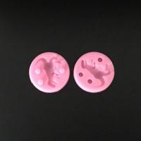 ENSEMBLE de moules époxy DE DIY, silicone, durable, rose Vendu par PC