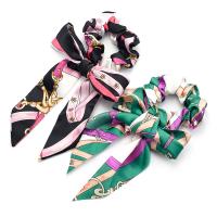 Fil Bun Bow, tissu, Noeud papillon, élastique & style folk & pour femme, plus de couleurs à choisir, 80mm, Vendu par PC
